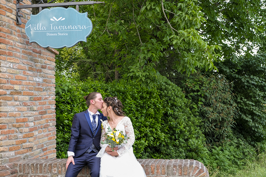 Matrimonio intimo a villa tavanara