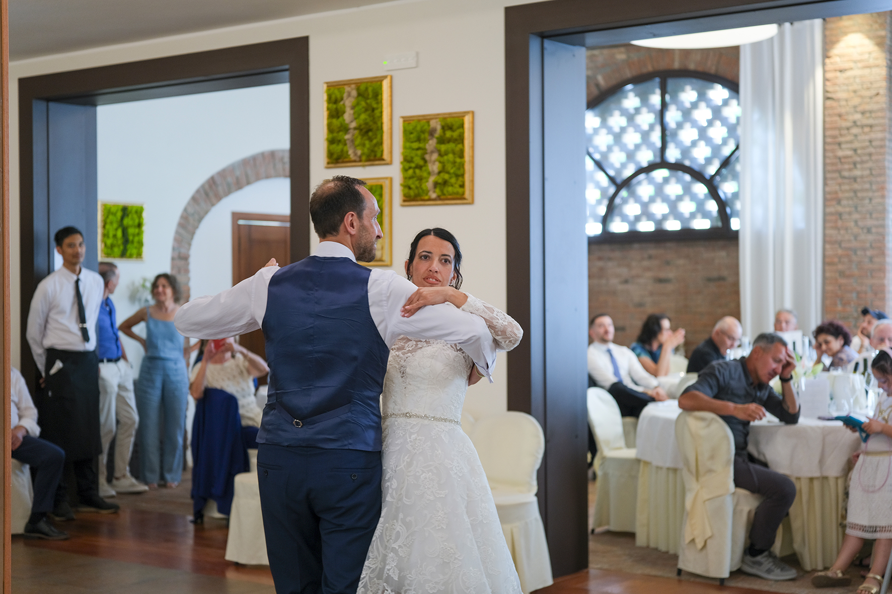 Balli di nozze durante il matrimonio a Villa Tavanara Verona